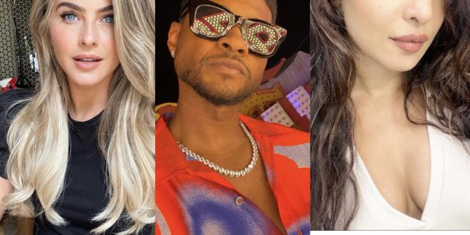 Usher, Priyanka Chopra Jonas, and Julianne Hough