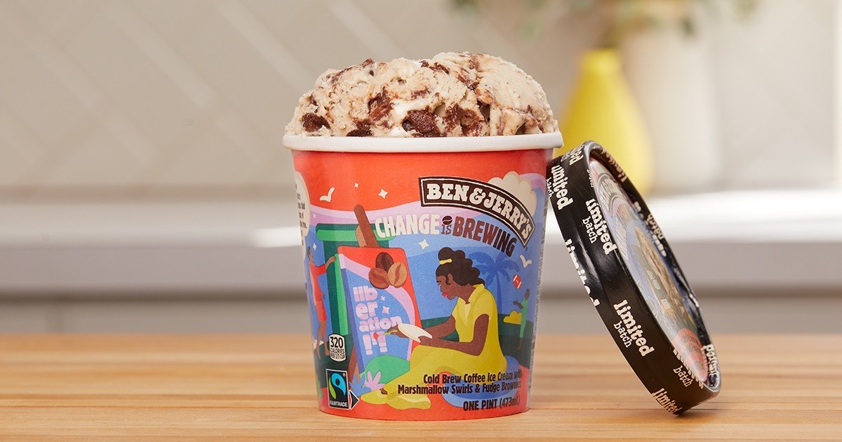 Change is Brewing Ben & Jerry's flavor