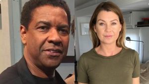 Ellen Pompeo and Denzel Washington (Instagram)