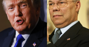 Trump and Colin Powell