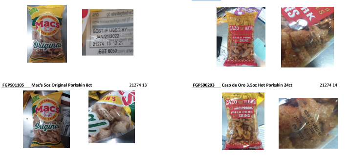Evans Food Group recall