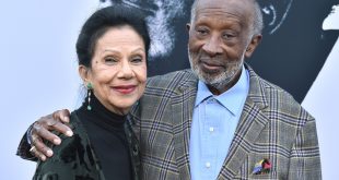Music executive Clarence Avant and his wife Jacqueline Avant