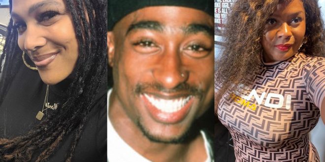 Monie Love, Tupac and Miss Jones.