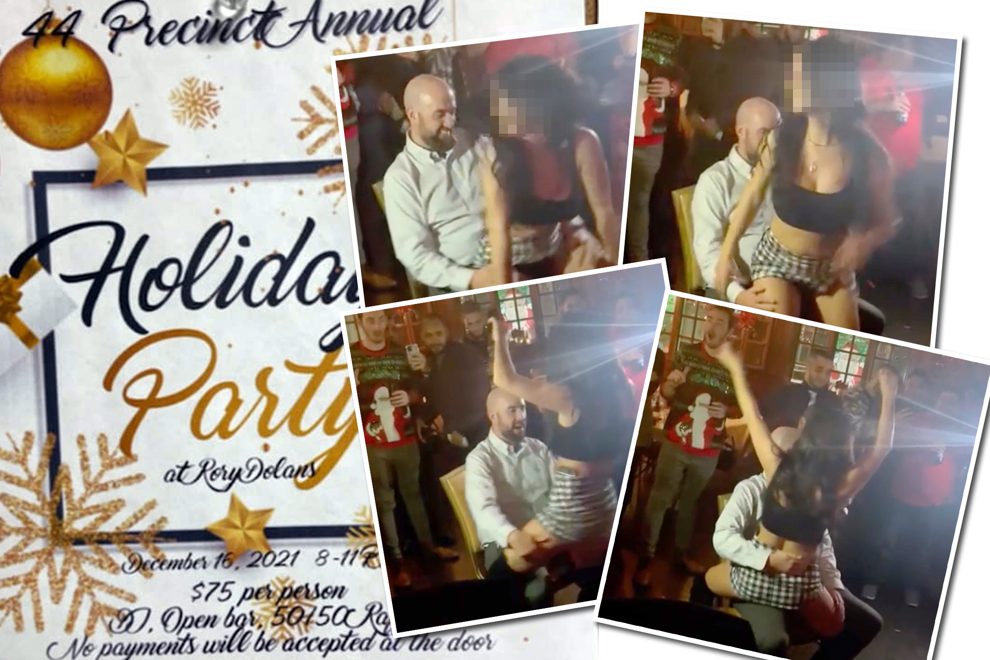 NYPD Investigating Video That Shows Rookie Giving Lieutenant A Lap Dance At  Christmas Party