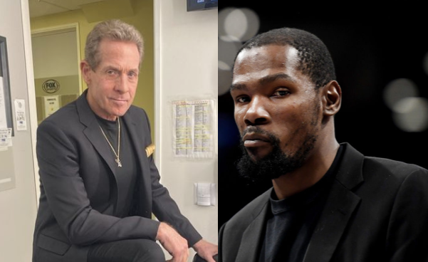 Skip Bayless and Kevin Durant
