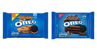 Toffee Crunch and Ultimate Chocolate oreos