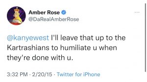 Amber Rose 2015 tweet - Baller Alert Amber Rose 2015 tweet