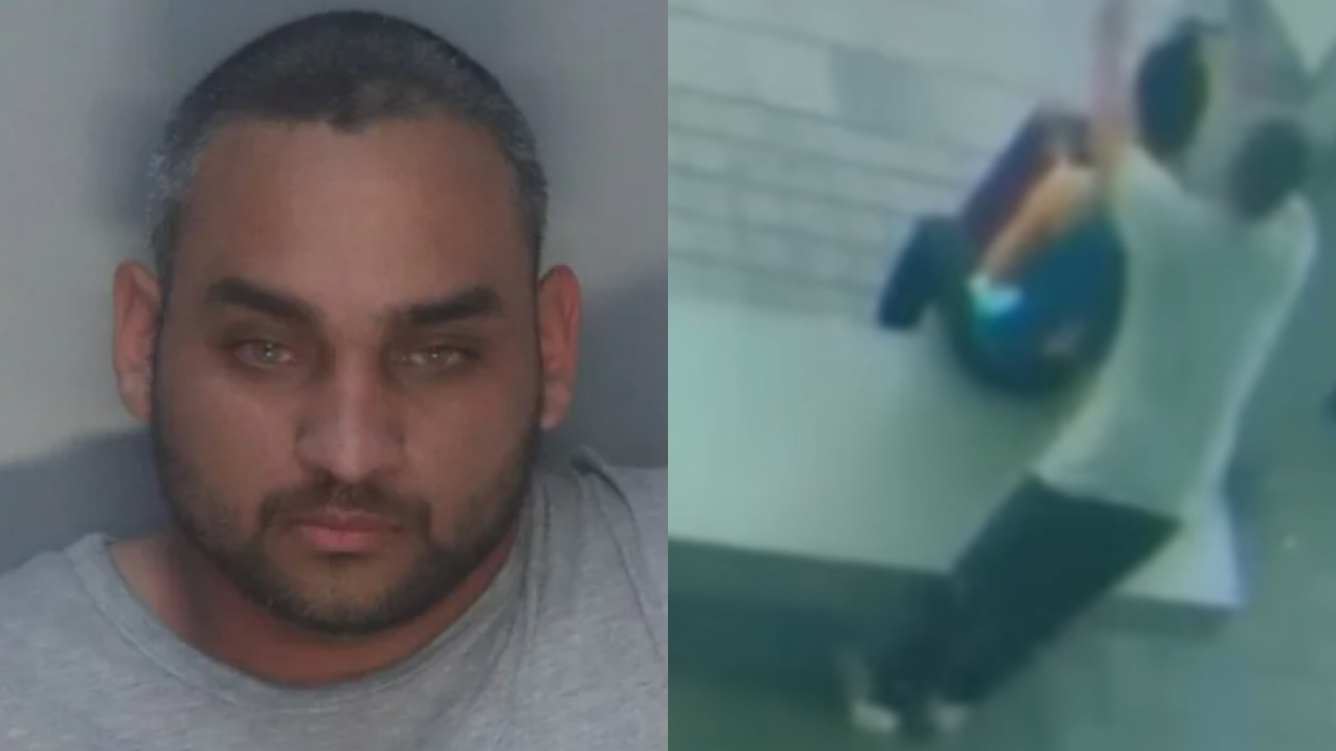 Aaron K Quinones, 27, allegedly attempting to strangle woman.