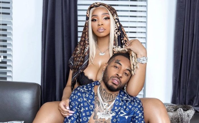 LightSkinKeisha Reveals She Got Married To Coco Vango Shortly Before Giving Birth to Her Son Last Month