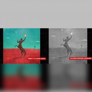 Travis Scott art work and Black Childish art work