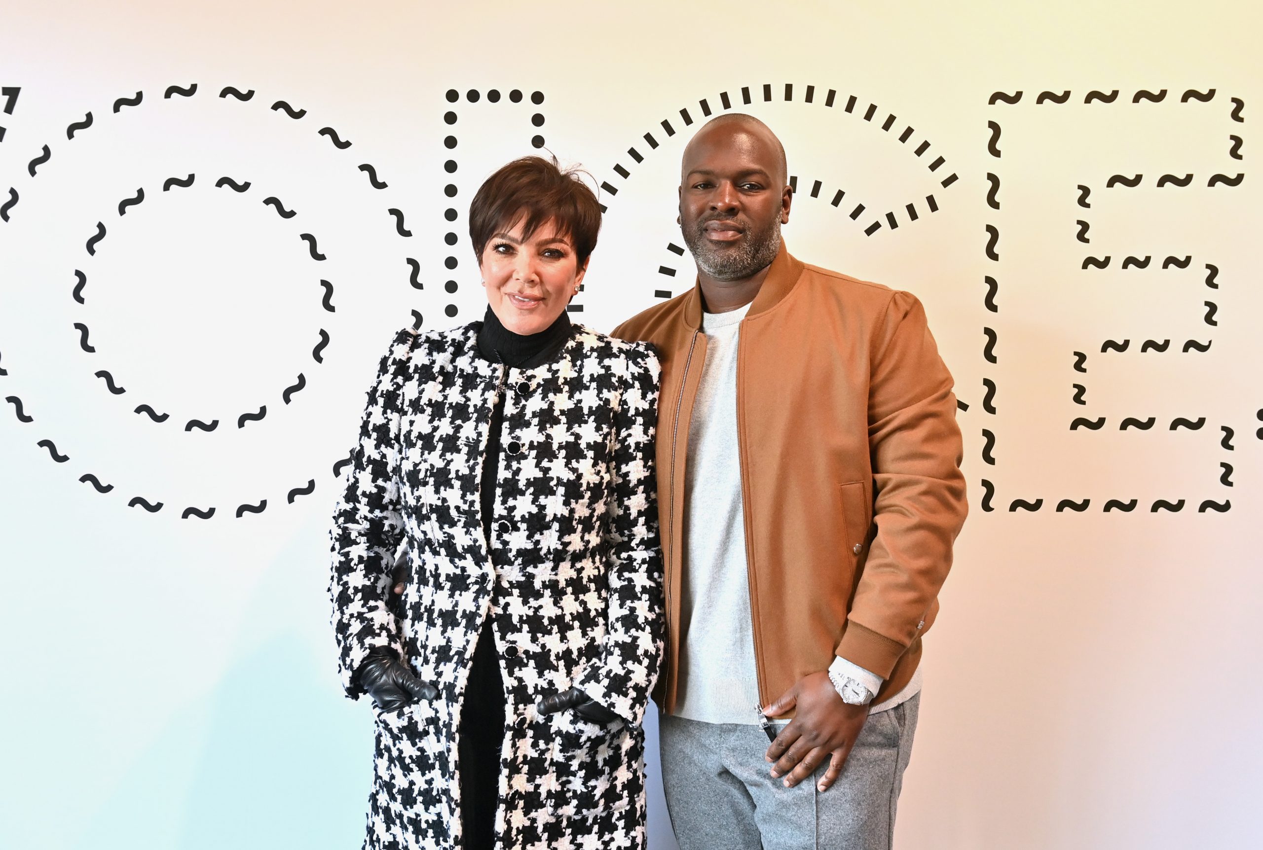 Kris Jenner and Corey Gamble