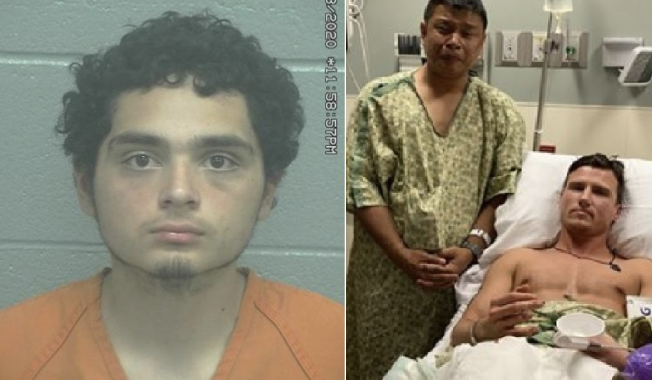 Jose Gomez III, slashing survivor and Sam's Club worker.