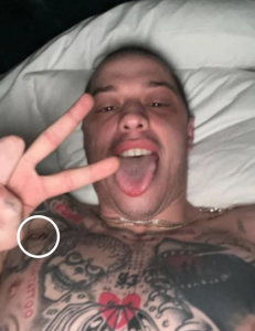 Pete Davidson Has Kim Kardashian's Name Tattooed
