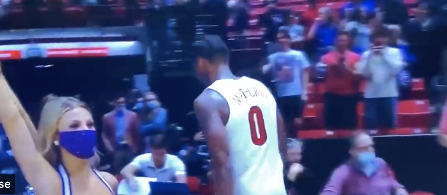 Viral Video Of Cheerleader Chest Touch Is Turning Into March Madness Controversy