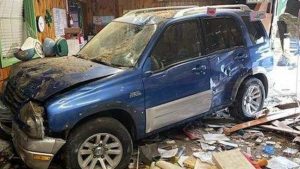 car crashes into pre school