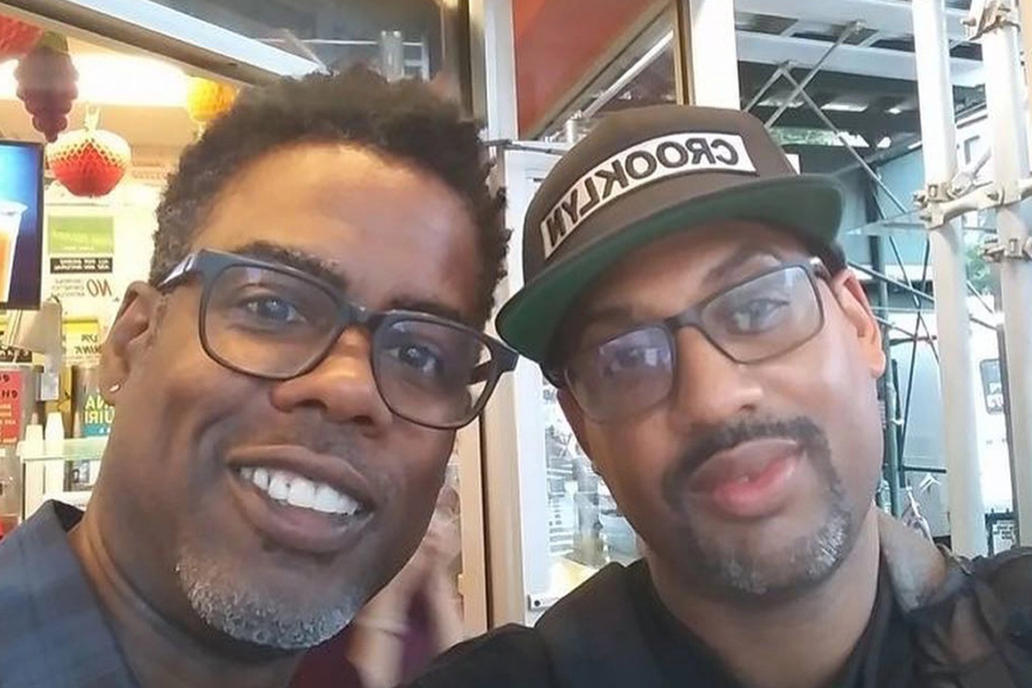 Chris Rock and Kenny Rock