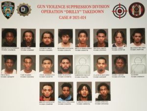 'Operation Drilly' Leads to 20 Arrests After NYPD Used Gang Members' Drill Music Videos to Identify Them'Operation Drilly' Leads to 20 Arrests After NYPD Used Gang Members' Drill Music Videos to Identify Them