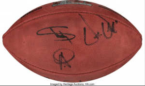 Super Bowl LVI Ball Signed by Kendrick Lamar, Dr. Dre, and Eminem to be Auctioned Off