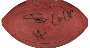 Super Bowl LVI Ball Signed by Kendrick Lamar, Dr. Dre, and Eminem to be Auctioned Off