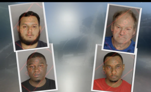 Suspects involved in sex trafficking ring.