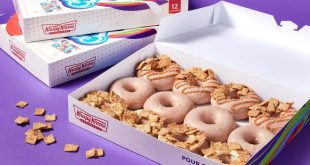 Krispy Kreme and Cinnamon Toast Crunch Team Up for Cereal Milk New Donuts