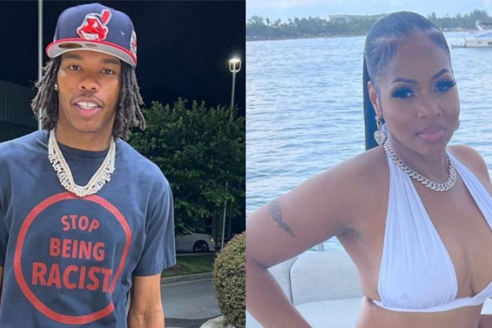 Keenya Young and Lil Baby