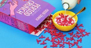 'Period Crunch' Womb-Shaped Cereal Aims to Normalize Conversations About Periods