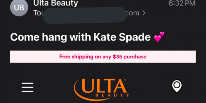 Ulta Beauty Sends Out Kate Spade Email, Mistakenly References Her Suicide