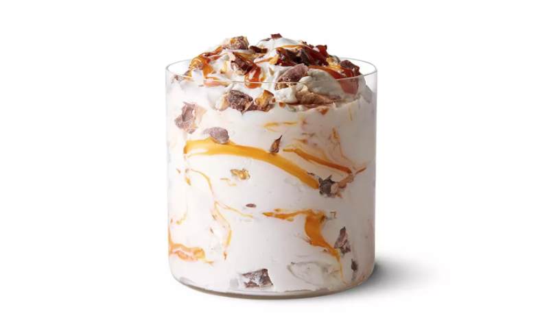 Chocolately Pretzel McFlurry - Baller Alert McDonald's Introduces New McFlurry: Chocolately Pretzel McFlurry
