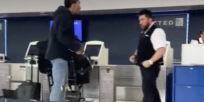 United Airlines Employee Who Slapped Football Player Fired