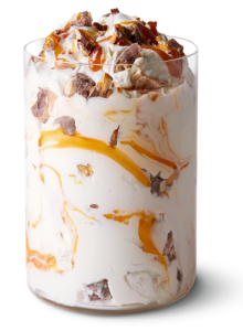 Chocolately Pretzel McFlurry - Baller Alert Chocolately Pretzel McFlurry