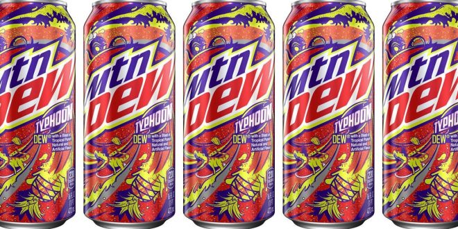 Mountain Dew Announces The Return of Its "Fan Favorite" Typhoon Flavor After 10-Year Hiatus