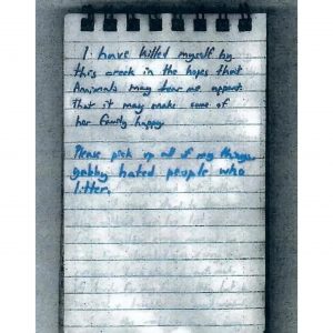 Brian Laundrie Notebook