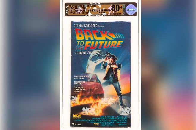 Sealed VHS Of 'Back To The Future' Sets Auction Record After Selling For $75,000