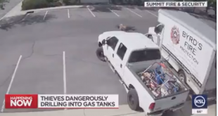 Utah Thief Burst Into Flames While Trying to Steal Gas From Another Vehicle