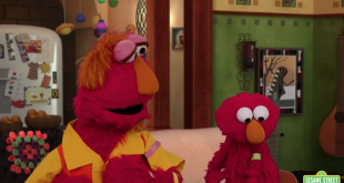 Elmo Gets Vaccinated for Covid-19