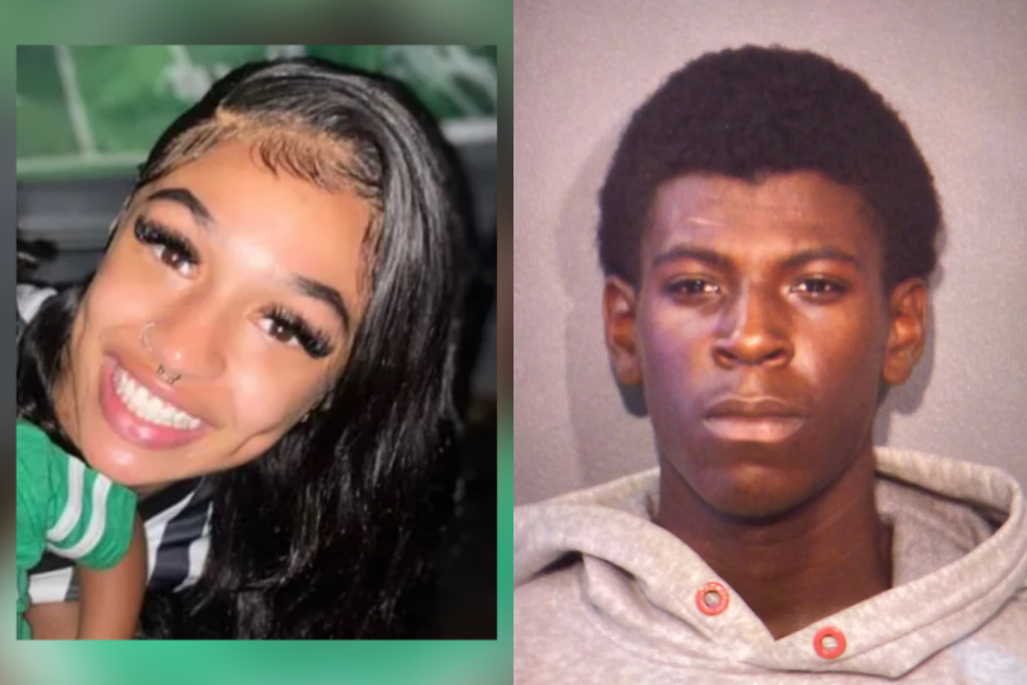 Azsia Johnson and Isaac Argro