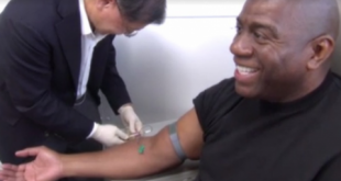 Magic Johnson Shuts Down False Story About Him Donating Blood