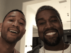 John Legend and Kanye West (selfie) - Baller Alert John Legend and Kanye West (selfie)