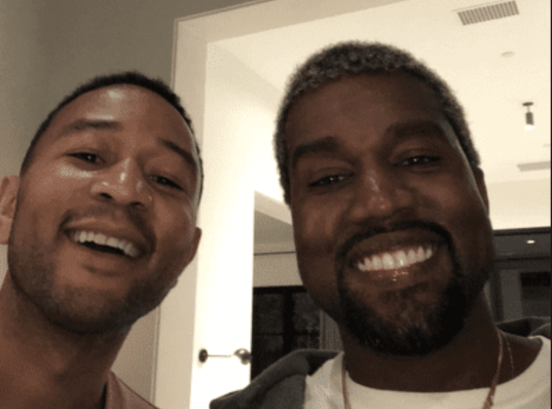 John Legend and Kanye West (selfie) - Baller Alert John Legend Says He And Kanye West's Friendship Ended Over The Rapper's Support Of Donald Trump: '... We Really Haven't Been Close Since Then'