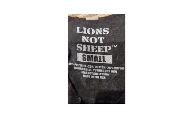 Lions Not Sheep Products - Baller Alert Pro-MAGA Clothing Company Fined 200K for Ripping Off "Made in China" Tags, Swapping Them With "Made in the USA" Labels