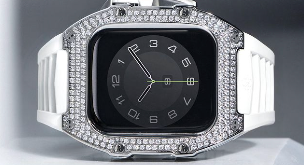 That's Baller: First Diamond Encrusted Apple Watch Case Selling For $15,000