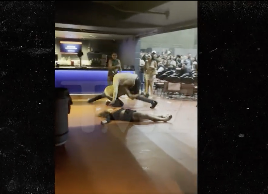 Woman Knocked Out During Fight That Broke Out At A Chris Brown/Lil Baby Concert [Video]