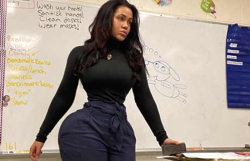 New Jersey Art Teacher Responds To Criticism Over “Curvaceous” Body