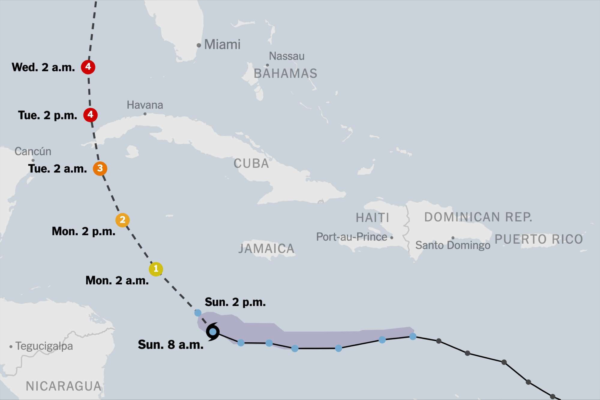 Florida Under State Of Emergency As Tropical Storm Ian Nears