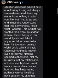 600Breezy Mourns
