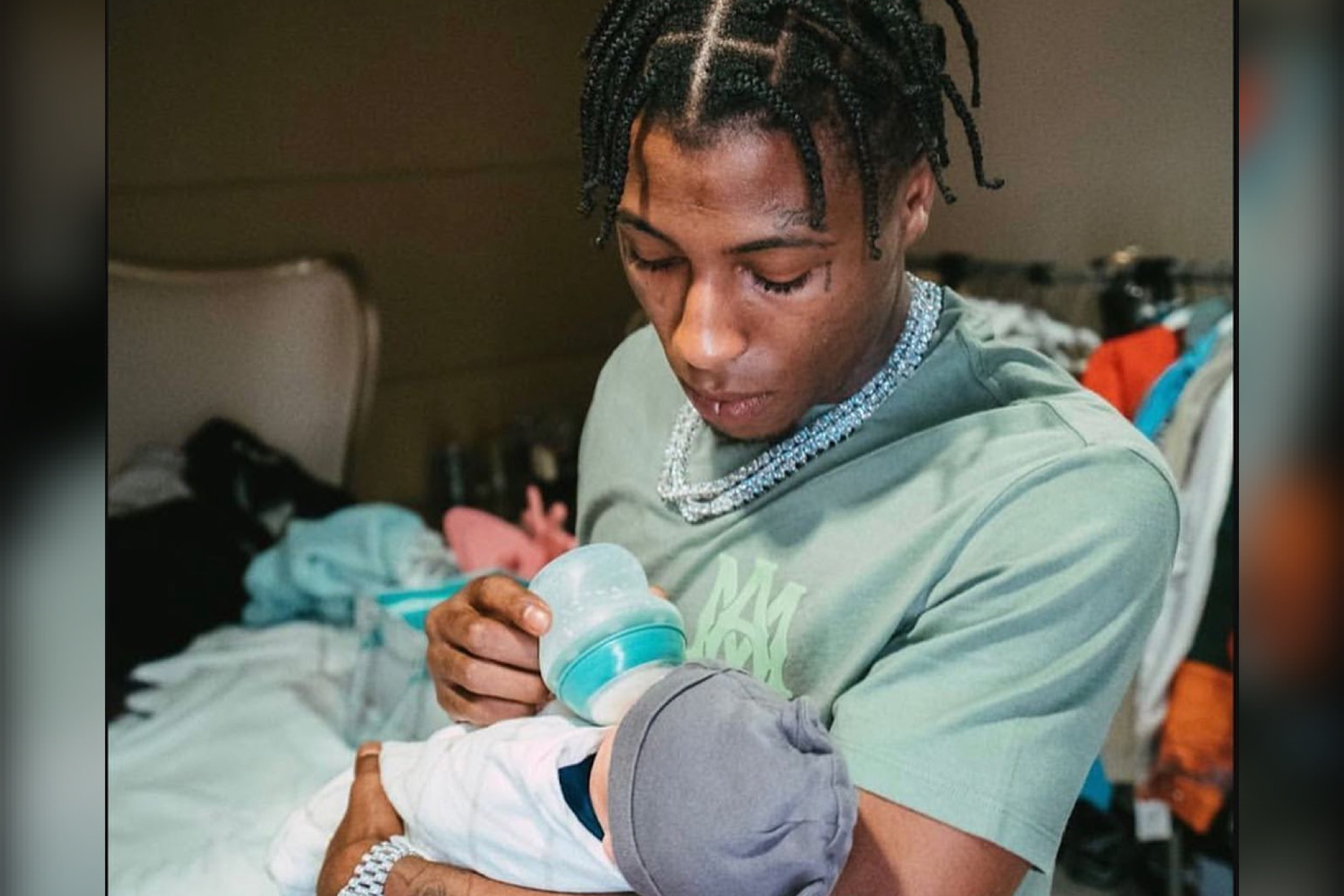 NBA Youngboy Welcomes His Tenth Child With His Fianc Jazlyn Mychelle