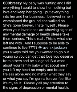 600Breezy Mourns