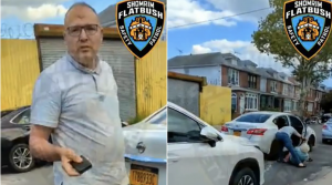 The driver who took the older woman's phone. - Flatbush Shomrim Safety Patrol