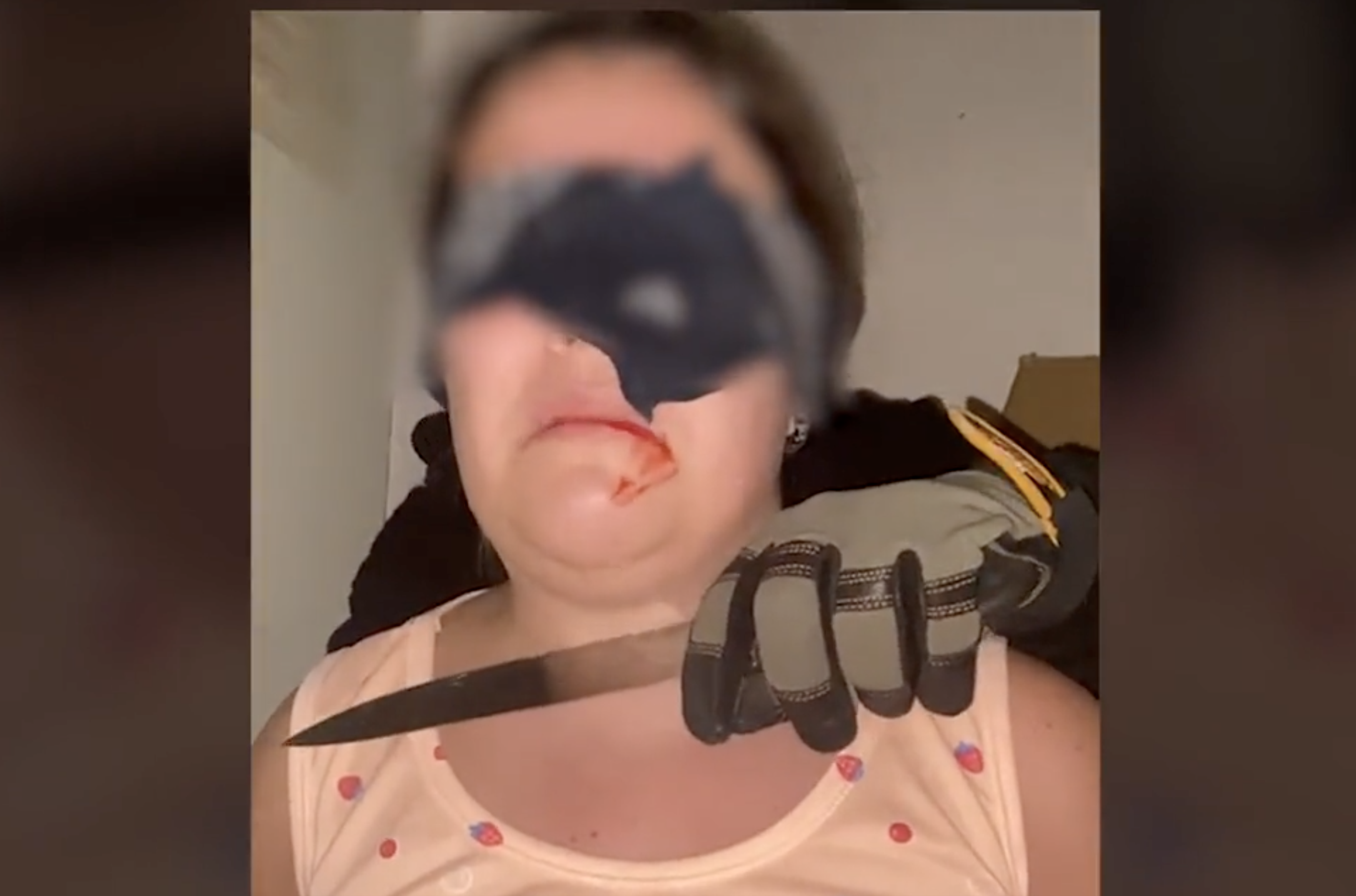 Fake kidnapping video